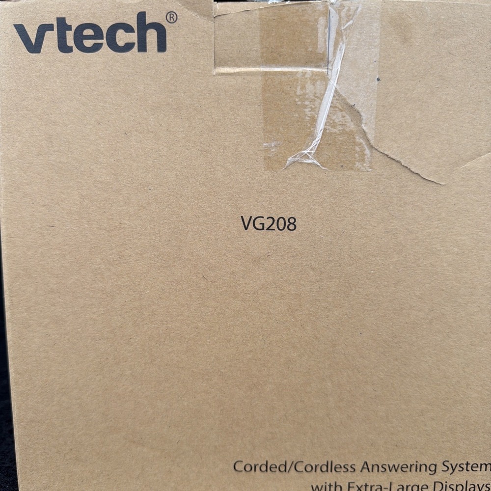 VTech‎ VG208 DECT 6.0 Corded/Cordless Phone with Answering Machine